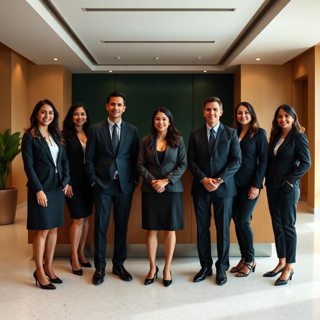 Equipe do escritório
